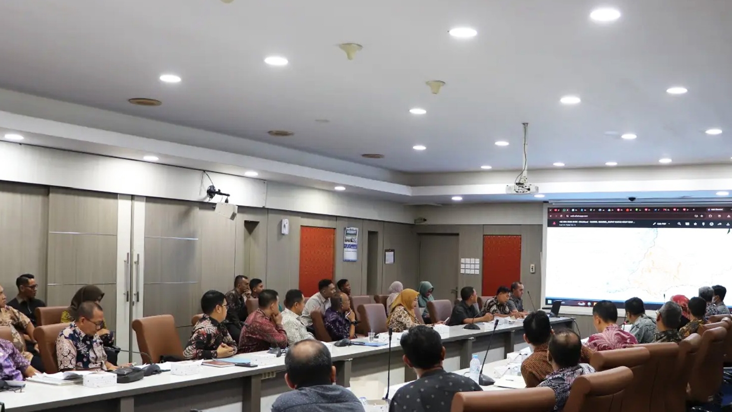 BPN Sumsel Dorong Kepastian Batas OKU Timur dan OKI, Rapat Koordinasi Bahas Data Geospasial hingga Dokumen Administratif