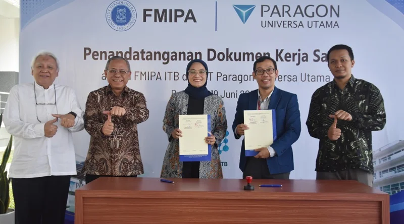 FMIPA ITB dan ParagonCorp Teken Kerja Sama Riset, Mahasiswa Dapat Magang hingga Bimbingan Tugas Akhir di Industri