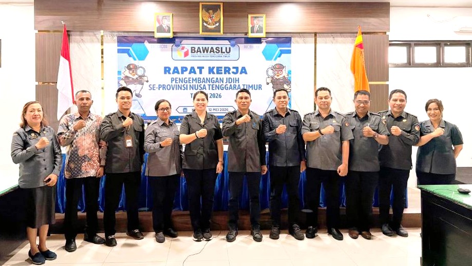 Bawaslu NTT Dorong 22 Kabupaten/Kota Kembangkan JDIH Digital, Target Akses Hukum Lebih Mudah bagi Warga