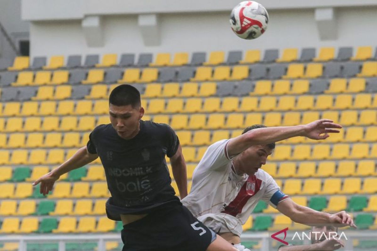 Persita Tangerang Siapkan Fisik Pemain di Yogyakarta, Uji Coba Lawan Kontestan Super League