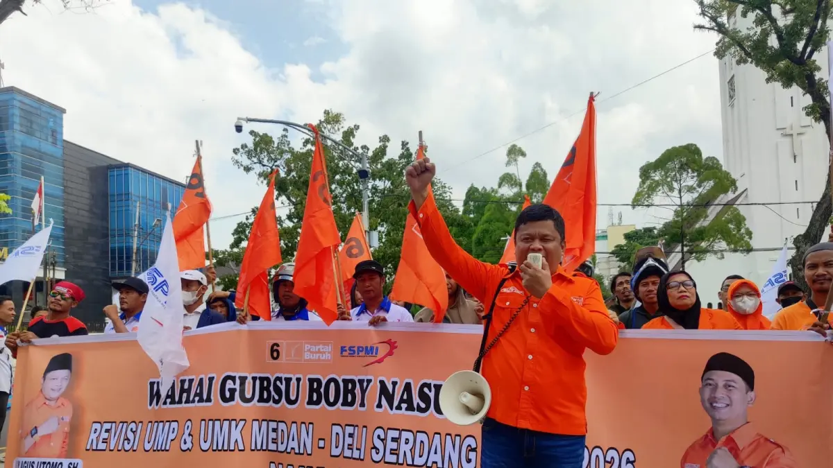 May Day 2026: Ribuan Buruh Sumut Akan Unjuk Rasa di Kantor Gubernur dan DPRD