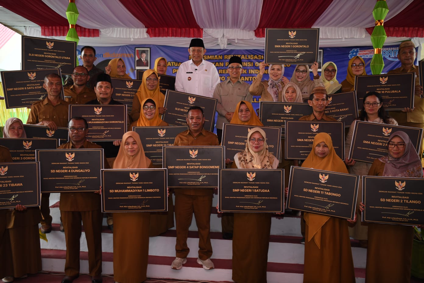 Gorontalo Revitalisasi 30 Sekolah dari Kelas Bocor Jadi Nyaman