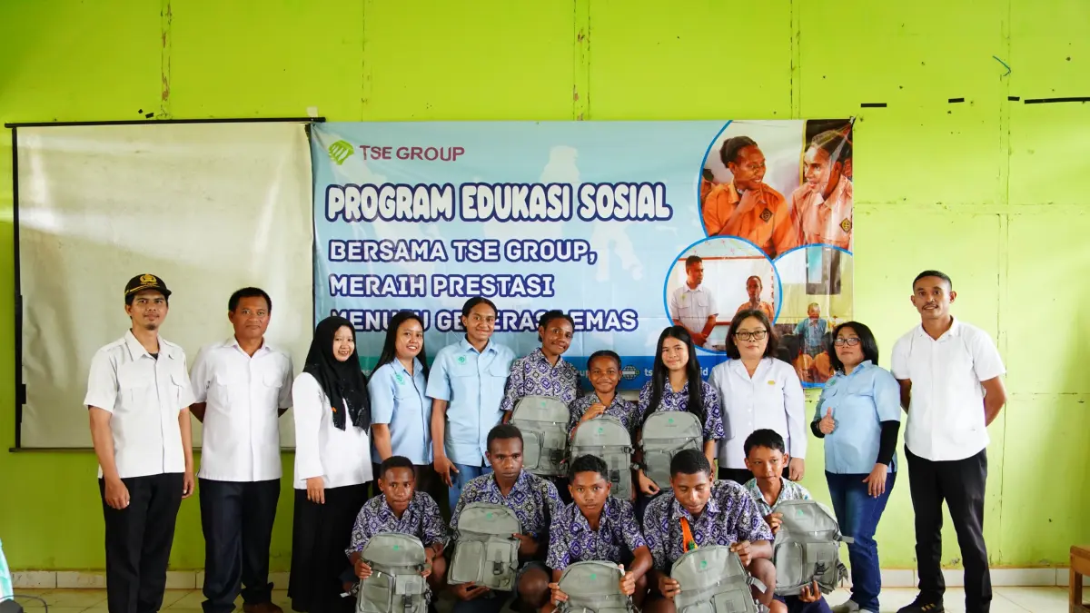 Guru di Papua Selatan Apresiasi Program Edukasi Sosial TSE Group Pacu Motivasi Siswa