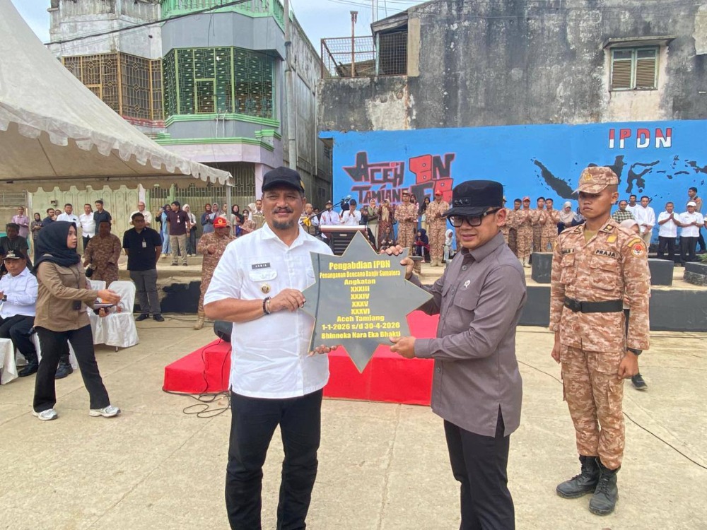 Pemkab Aceh Tamiang Lepas Satgas IPDN Usai Rampungkan Penugasan Tiga Gelombang