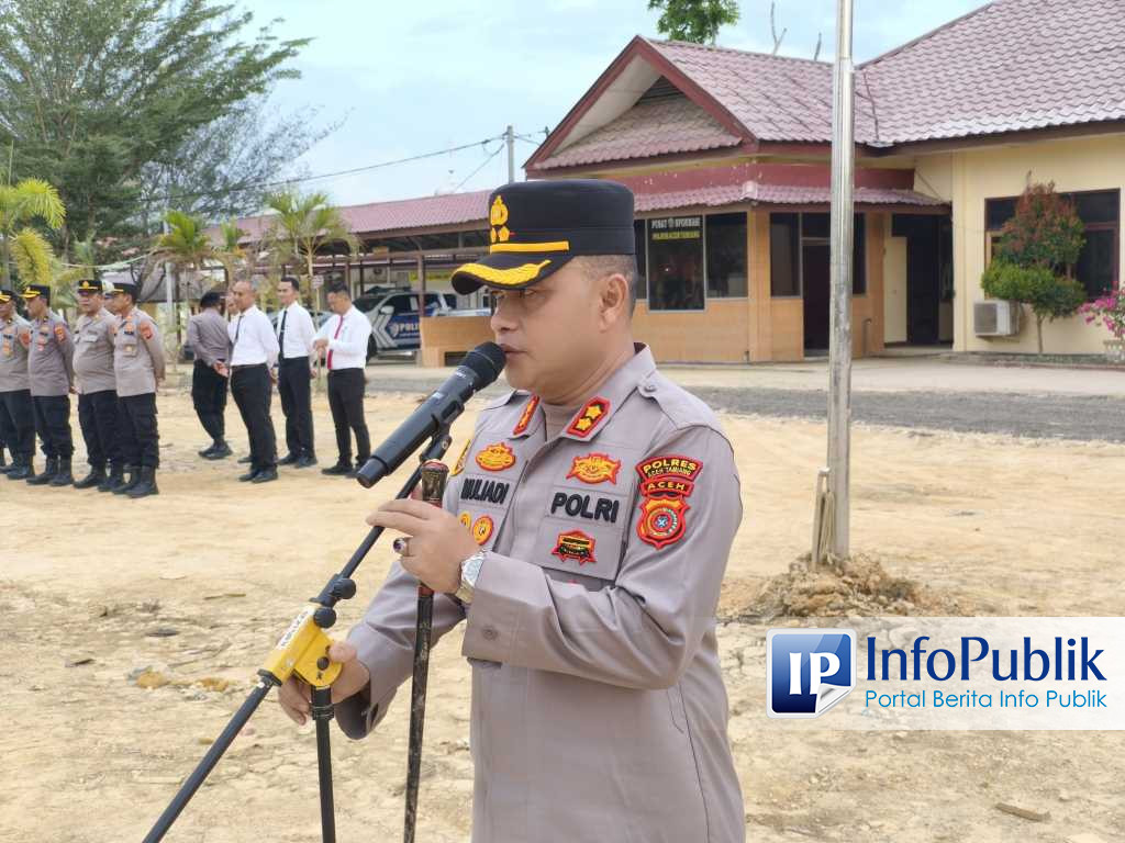 Aceh Tamiang: Kapolres Muliadi Ajak Buruh Jaga Ketertiban May Day 2026