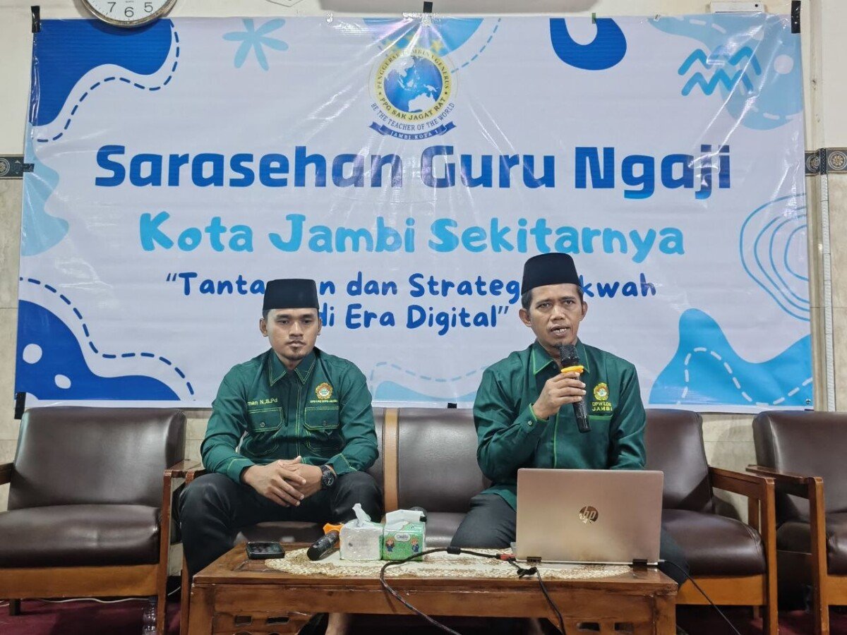 Puluhan Guru Mengaji LDII Jambi Perkuat Dakwah Berbasis Teknologi Digital