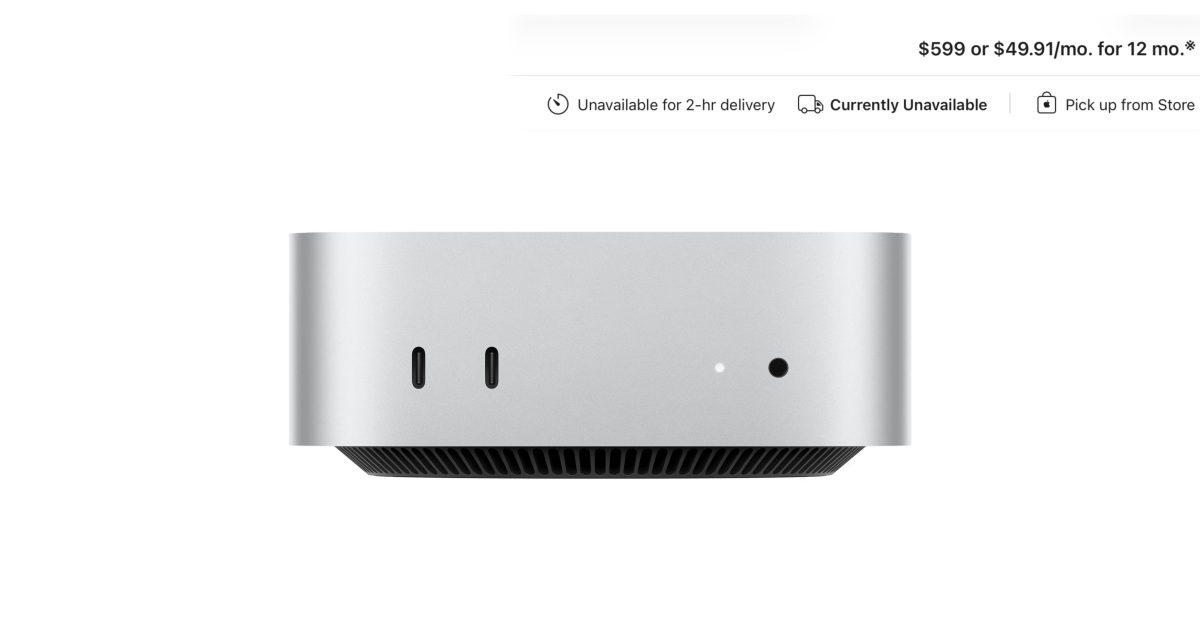 Apple Prediksi Kelangkaan Mac Mini dan Mac Studio Berlanjut Berbulan-bulan