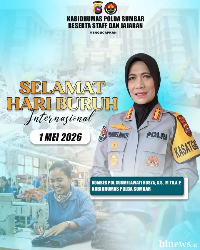 Sumatera Barat Apresiasi Peran Buruh dalam Menjaga Stabilitas Ekonomi 2026