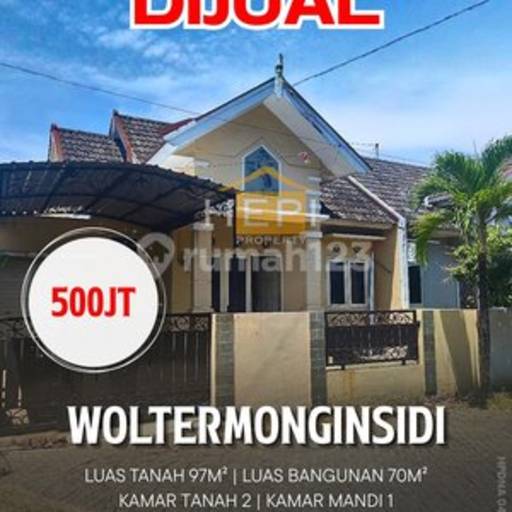Rumah di Pedurungan Semarang Timur Dijual Rp 500 Juta Sertifikat SHM