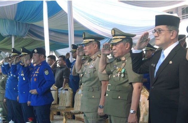 Wagub Jambi Abdullah Sani Perkuat Sinergi Daerah di HUT Damkar Palembang