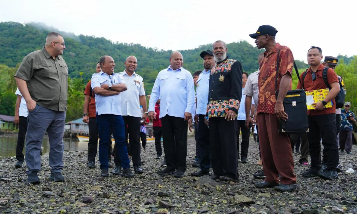 Gubernur Papua Matius Fakhiri Jadikan Depapre Pusat Perikanan Berbasis Masyarakat Adat
