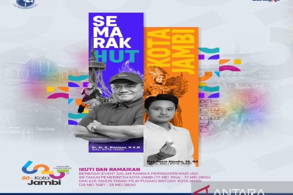 Jambi Rayakan HUT ke-80 dengan 30 Event Perkuat Sinergi Pembangunan