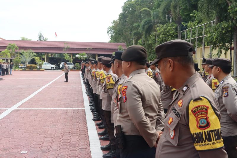 Polresta Palu Kerahkan 463 Personel Amankan Aksi May Day