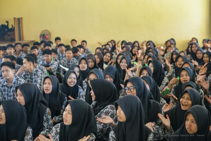 Otorita IKN Edukasi 600 Pelajar Penajam Paser Utara Cegah Stunting Sejak Dini