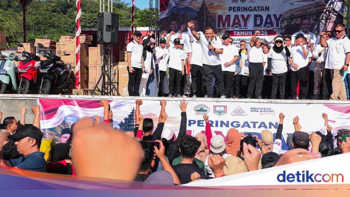 Ahmad Luthfi Sebut Buruh Pahlawan Ekonomi Jawa Tengah di Ungaran