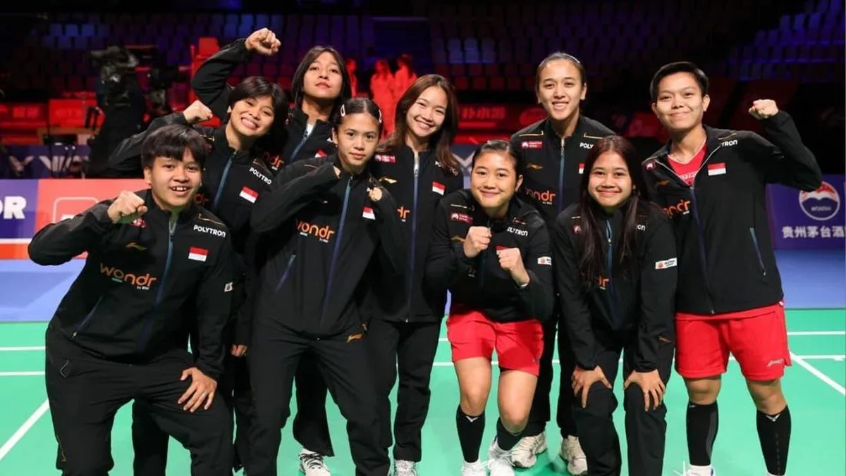 Tim Uber Indonesia Hajar Denmark 3-1, Amankan Tiket Semifinal Piala Uber 2026