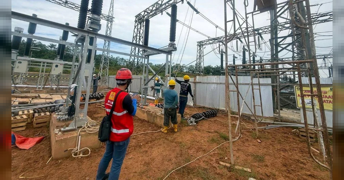 PLN Bangun Gardu Induk 150 kV di Paser, Jalur Cadangan Listrik Kaltim–Kalsel Siap Operasi