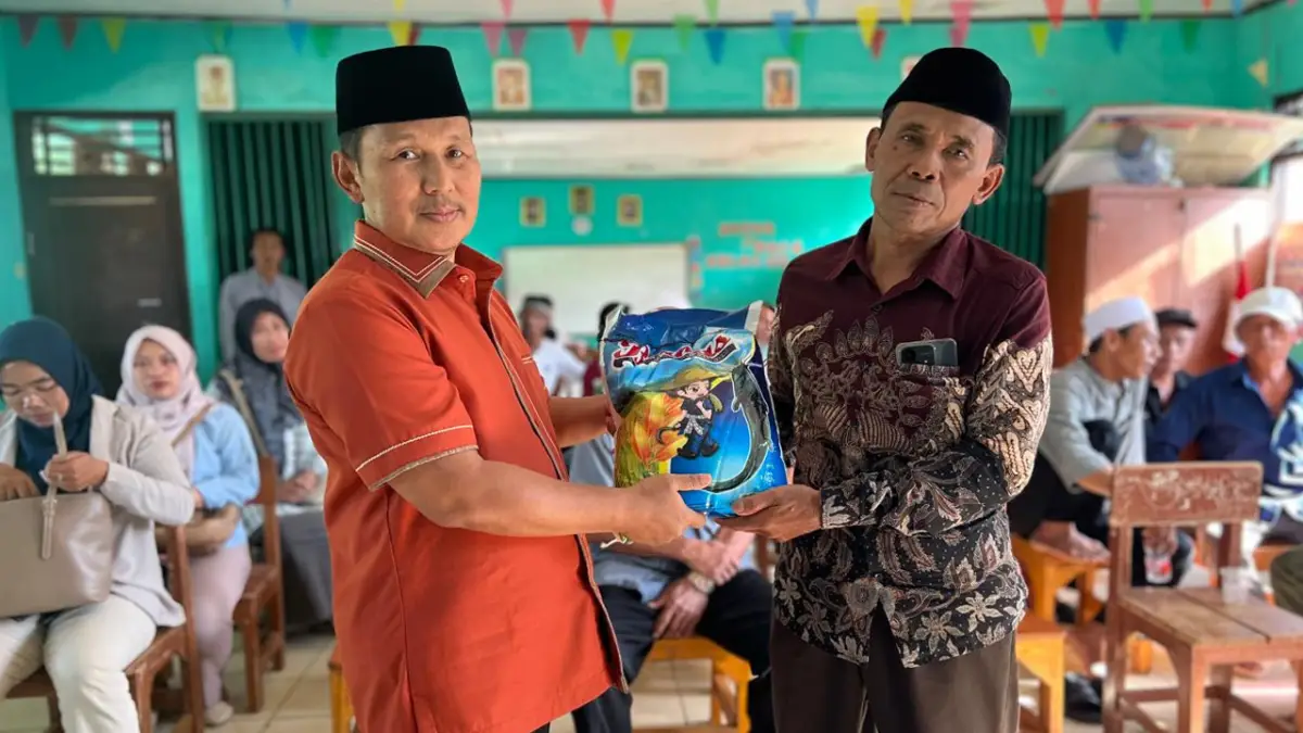 Yusuf Maulana Salurkan Bantuan Pangan di Sukabumi 23-24 April