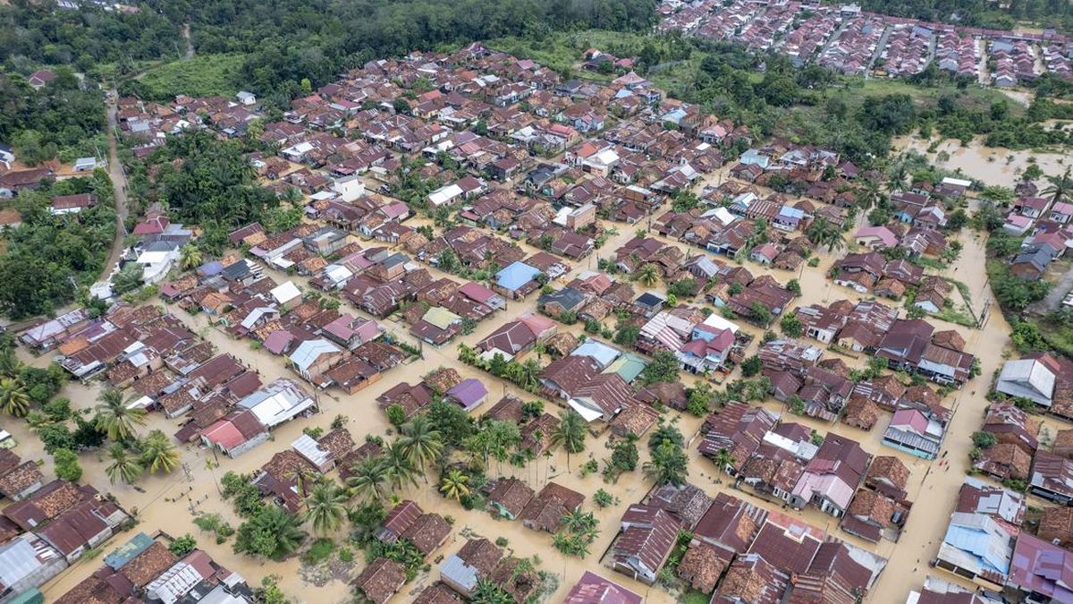 Banjir Jambi Rendam 500+ Rumah, Ketinggian Air 60–80 Sentimeter