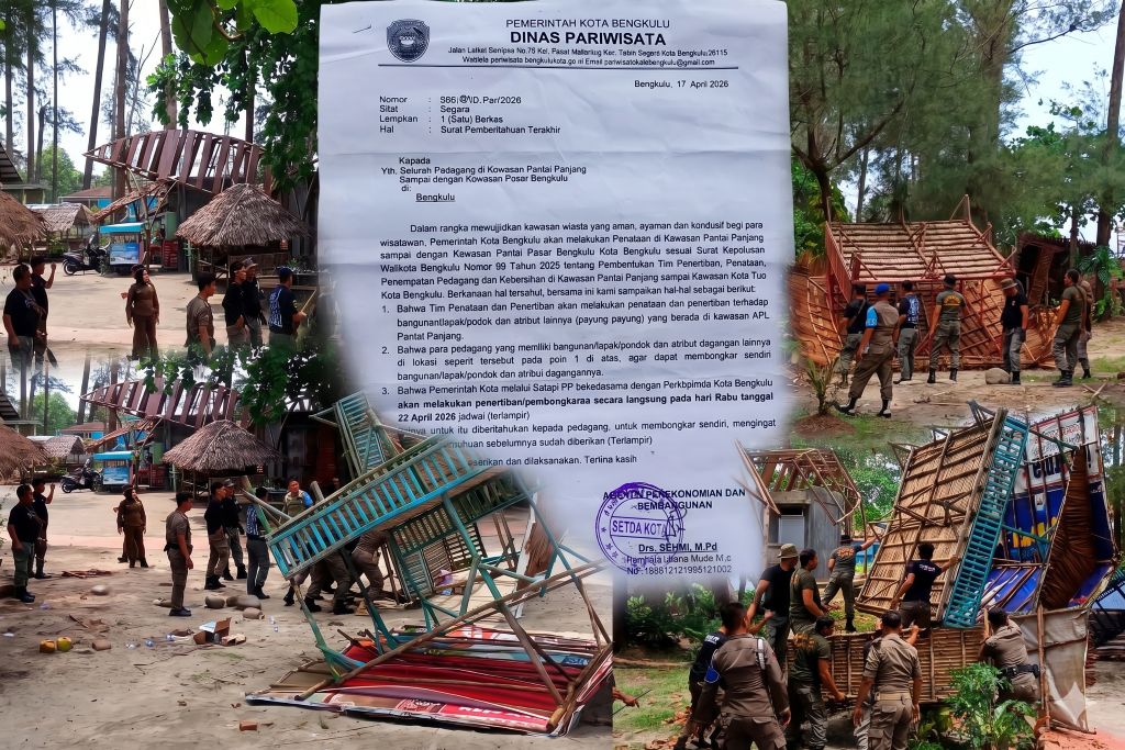 Cacat Administrasi Fatal Surat Penggusuran Pantai Panjang Bengkulu Ancam Pembongkaran