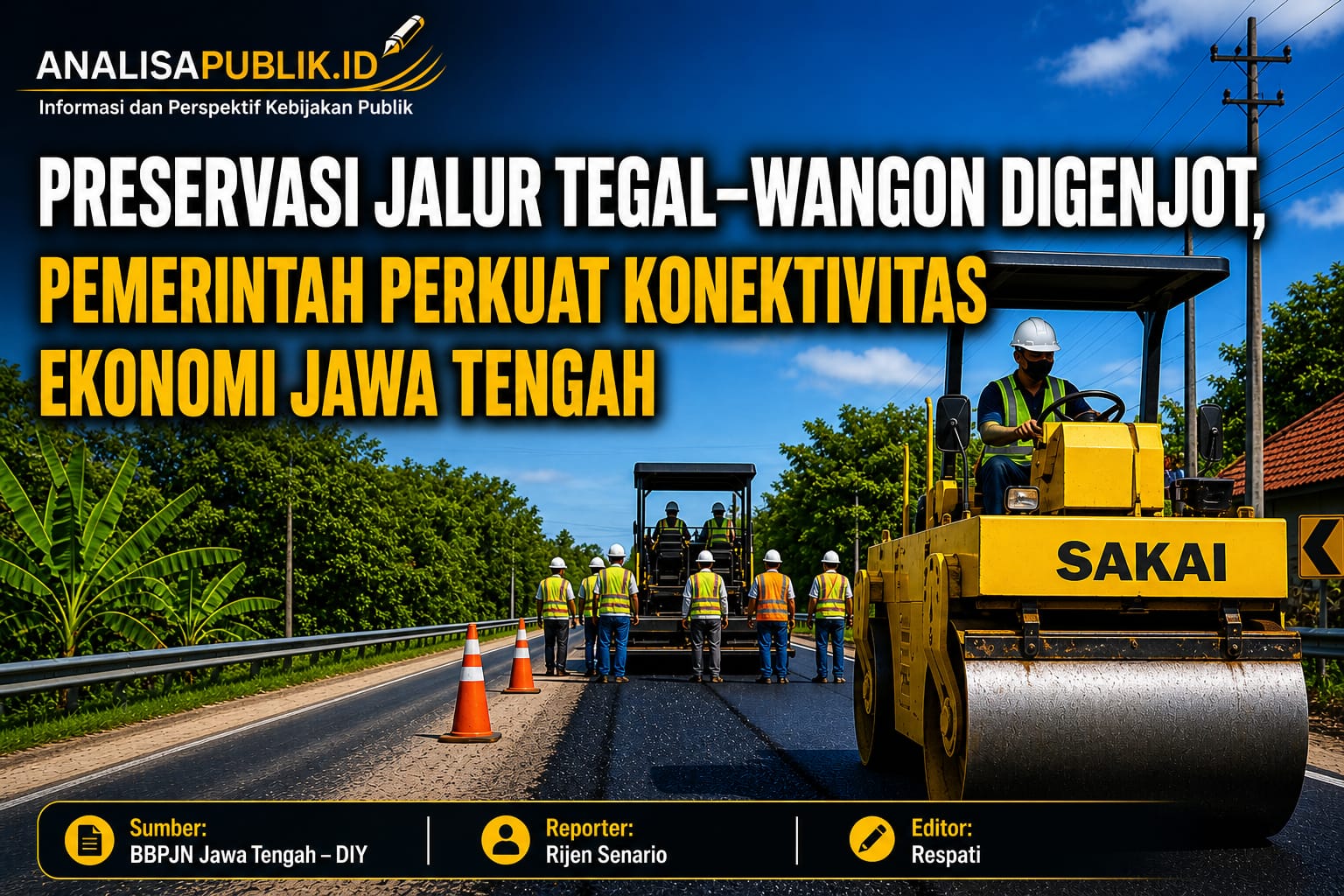 Jalur Tegal–Wangon Dipreservasi, Jawa Tengah Perkuat Konektivitas Ekonomi