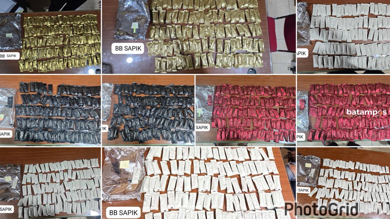 Polda Kepri Sita 1.000 Liquid Vape Etomidate di Batam