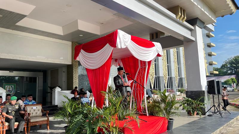 Pemprov Bengkulu Tekankan SDM dan Teknologi dalam Upacara Hardiknas 2026
