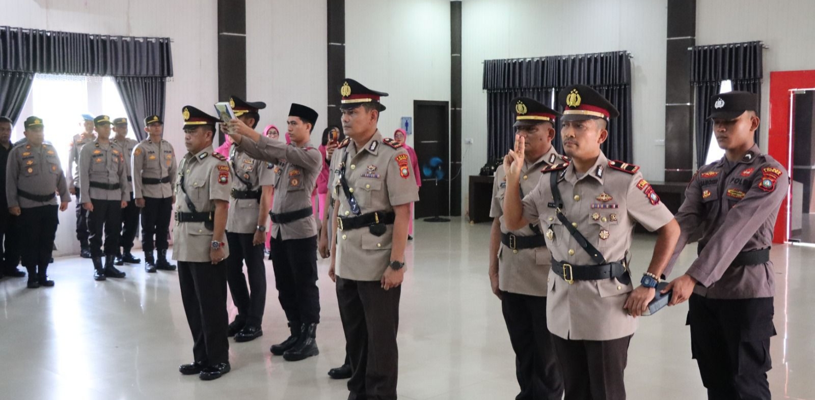 Polres Lingga Rotasi 3 Pejabat Strategis, Iptu Heriyanra Pimpin Binmas