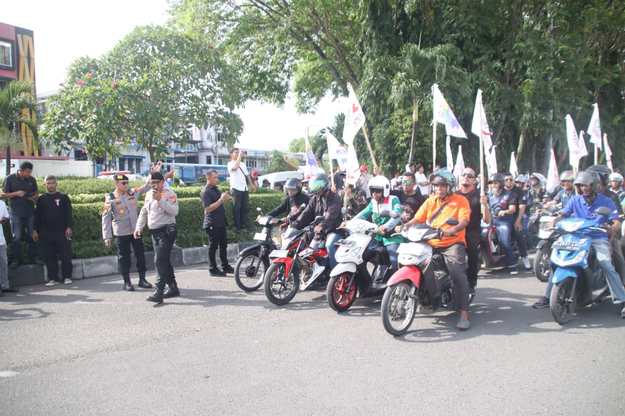 Buruh Aceh Desak Disnaker Awasi Perusahaan di Aksi May Day Banda Aceh