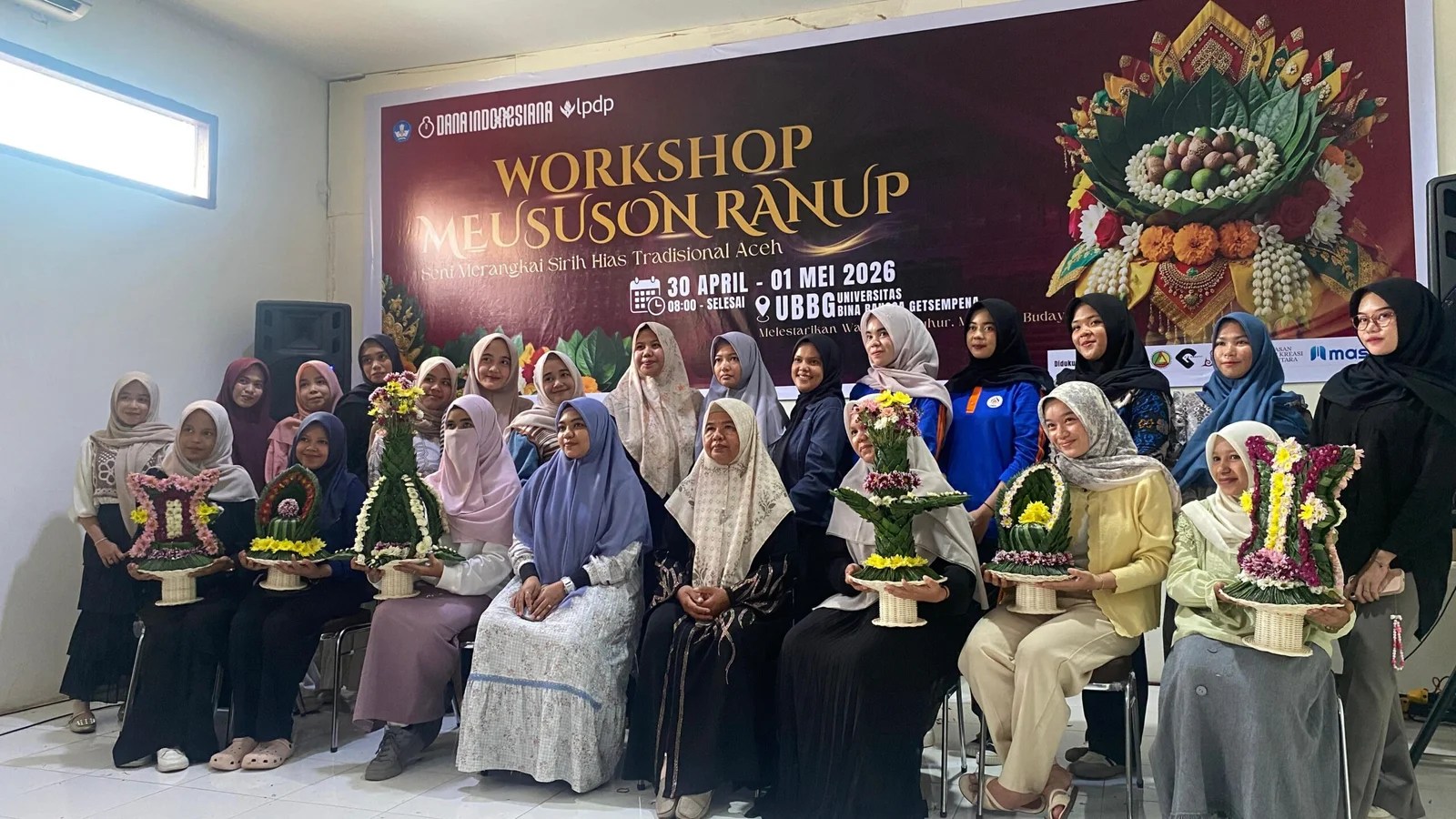 Aceh Lestarikan Tradisi Meususon Ranup ke Gen Z Lewat Workshop
