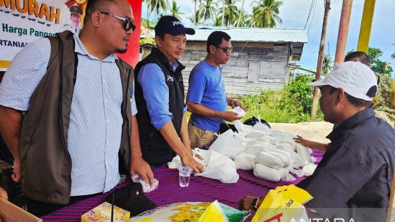 Natuna Luncurkan Pangan Murah Rp11.600/Kg di Pulau Seluan