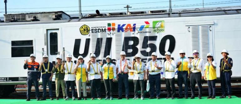 KAI Cirebon Operasikan Seluruh Lokomotif Pakai Biosolar B40