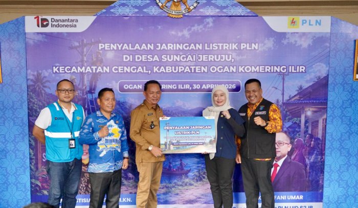 Listrik PLN Kini Terangi Dusun Terpencil Sungai Jeruju OKI 24 Jam
