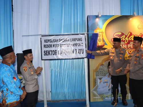 Polsek Kedaton Resmi Berganti Nama jadi Polsek Labuhan Ratu