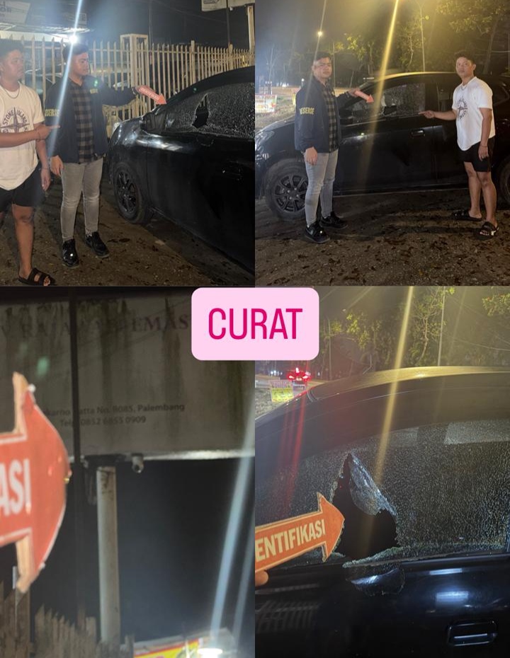 Polrestabes Palembang Tangkap Kasus Pecah Kaca Mobil Rp10 Juta