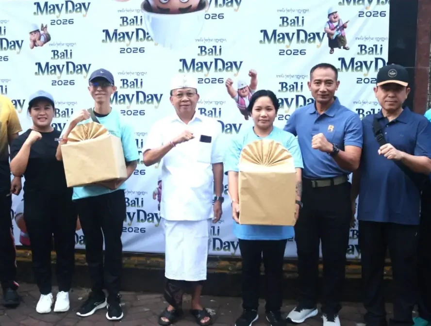 Gubernur Bali Apresiasi Pekerja dalam May Day 2026 Humanis