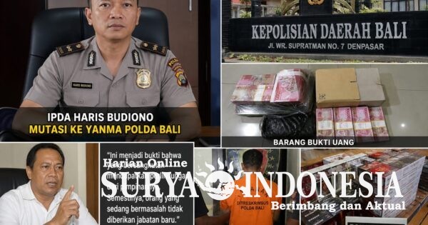 Polda Bali Diminta Jelaskan Mutasi Ipda Haris Budiono Saat Diselidiki Kasus Rokok Ilegal Rp300 Juta