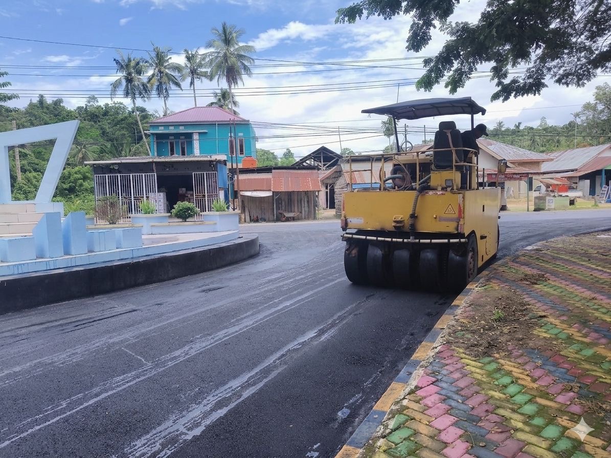 Kendari Aspal Jalan Pantai Nambo untuk Lancarkan UCLG ASPAC 2026