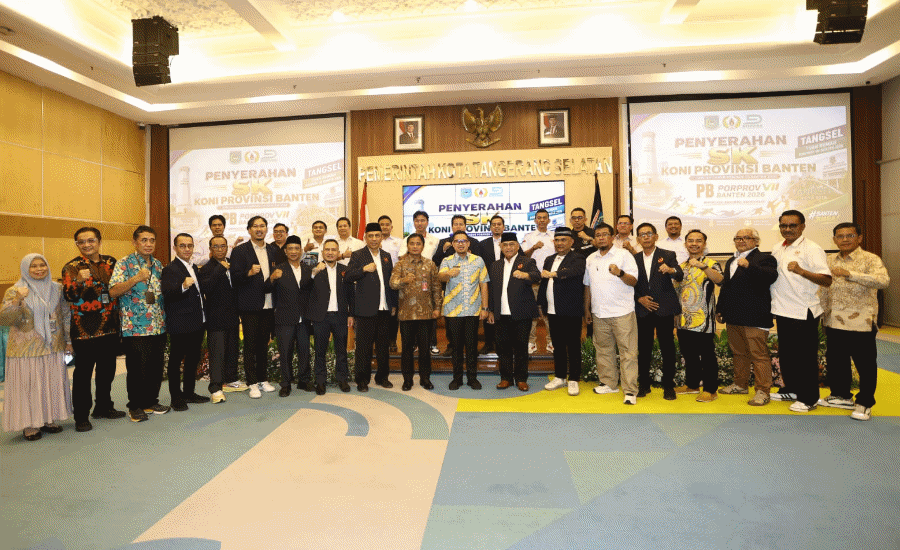 Tangsel Gelar Porprov Banten 2026, 58 Cabang Olahraga Resmi Ditetapkan