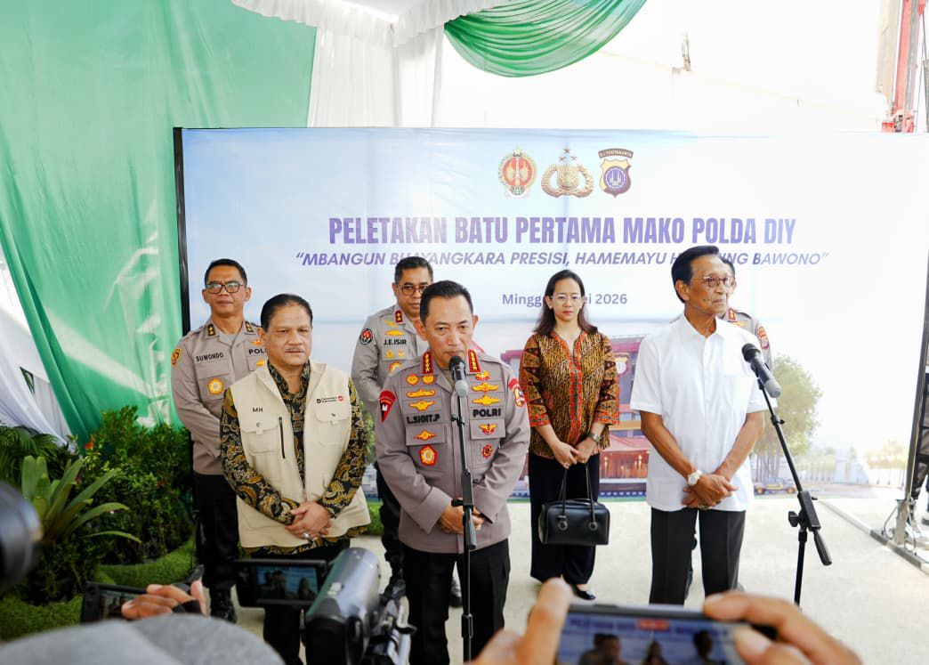 Kapolri Bangun Mapolda DIY Berbasis Smart City dan Data-Driven di Yogyakarta