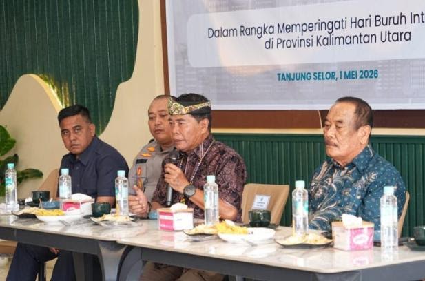 Gubernur Kaltara Zainal Paliwang Dorong Sinergi Buruh dan Pengusaha