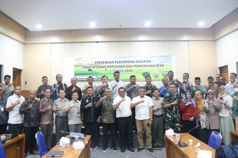 Aceh Percepat Pemulihan 57.364 Hektare Sawah Pascabencana November 2025