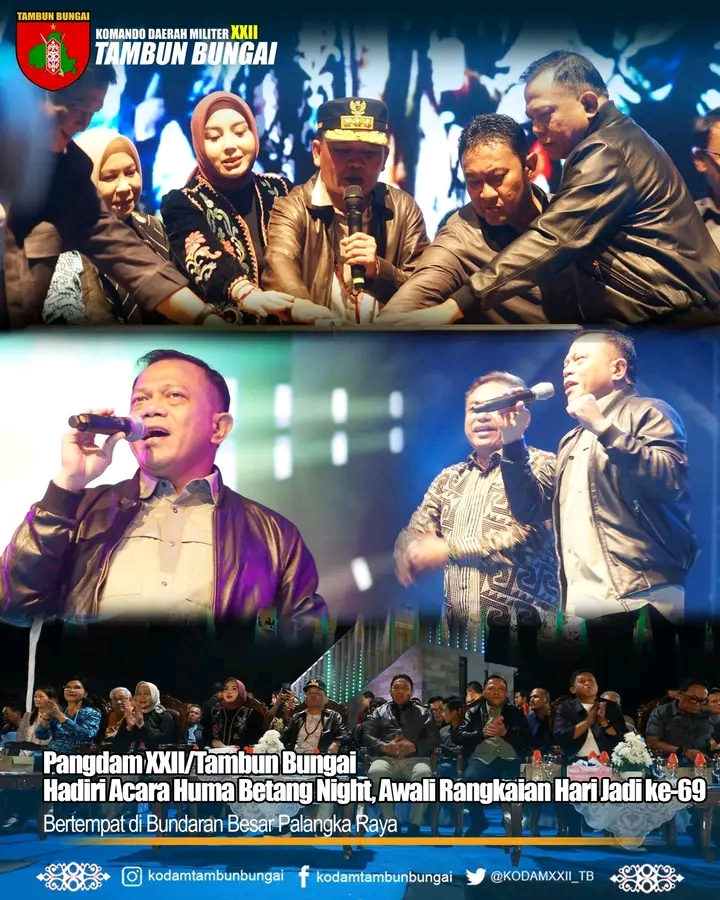 Palangka Raya Gelar Huma Betang Night, Luncurkan 5 Program Strategis Kalteng