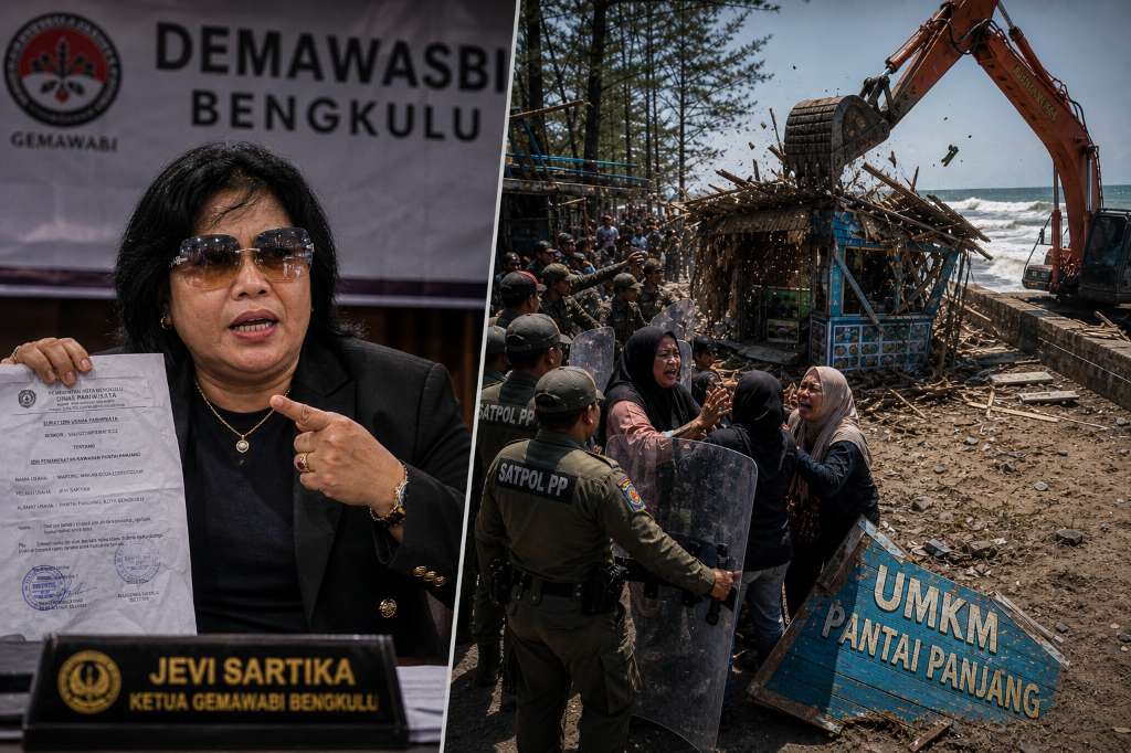 Gemawasbi Desak Evaluasi Pejabat Bengkulu Buntut Penggusuran Pantai Panjang