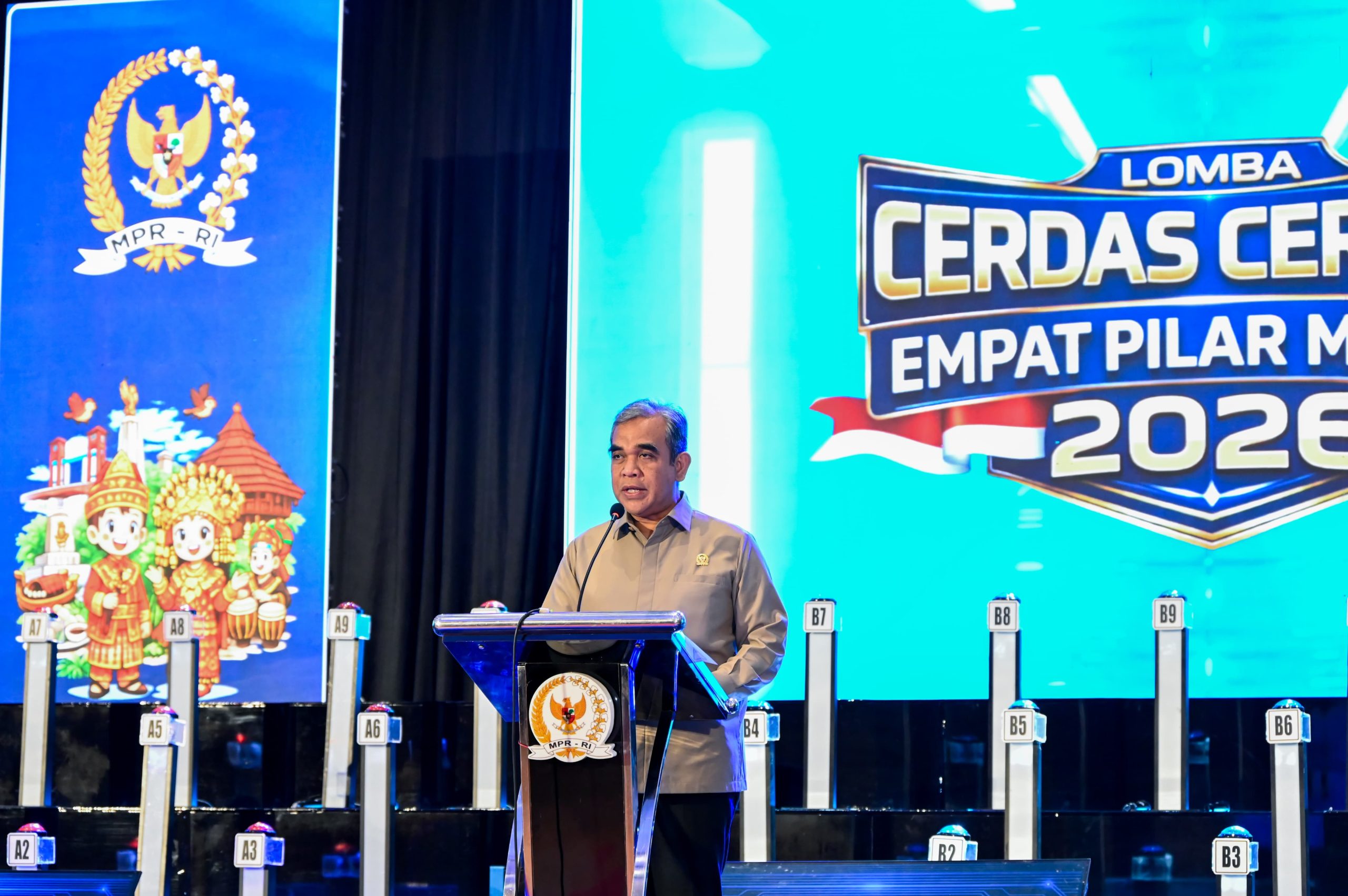 Ahmad Muzani Buka LCC Empat Pilar MPR RI di Palembang