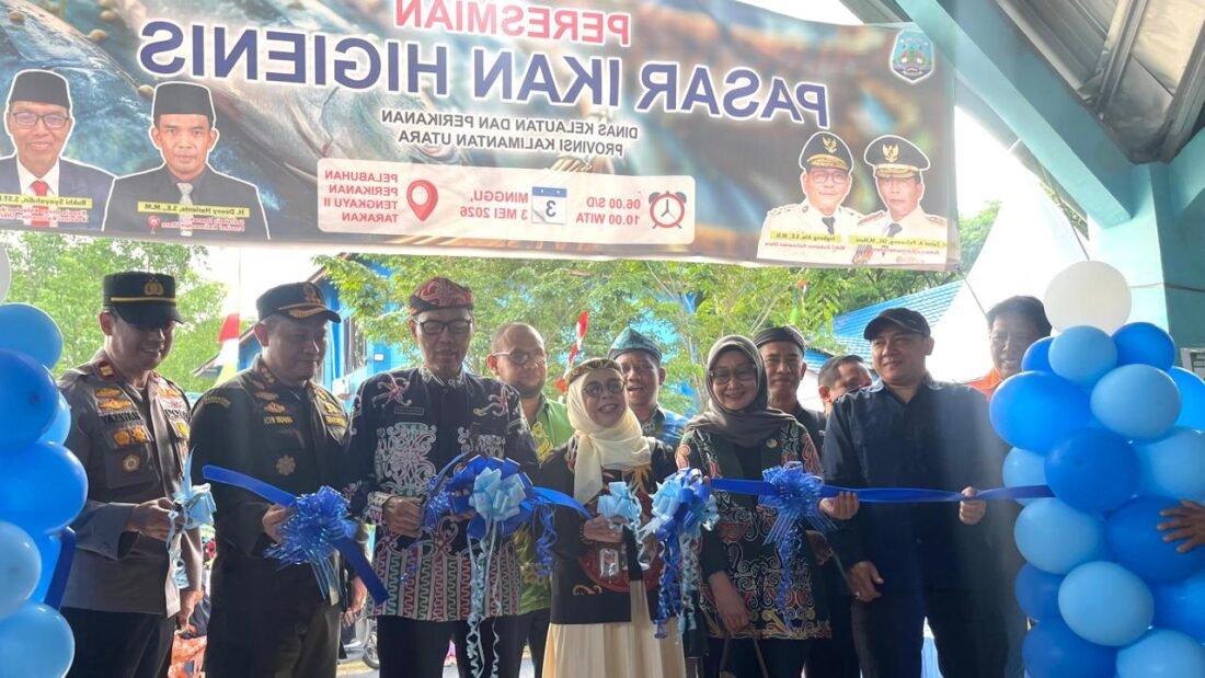 DKP Kaltara Resmikan Pasar Ikan Higienis Tarakan, Hemat Rp10 Ribu