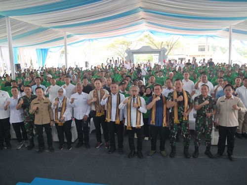 Menko Pangan Sebut Harga Gabah di Lampung Selatan Tembus Rp6.500