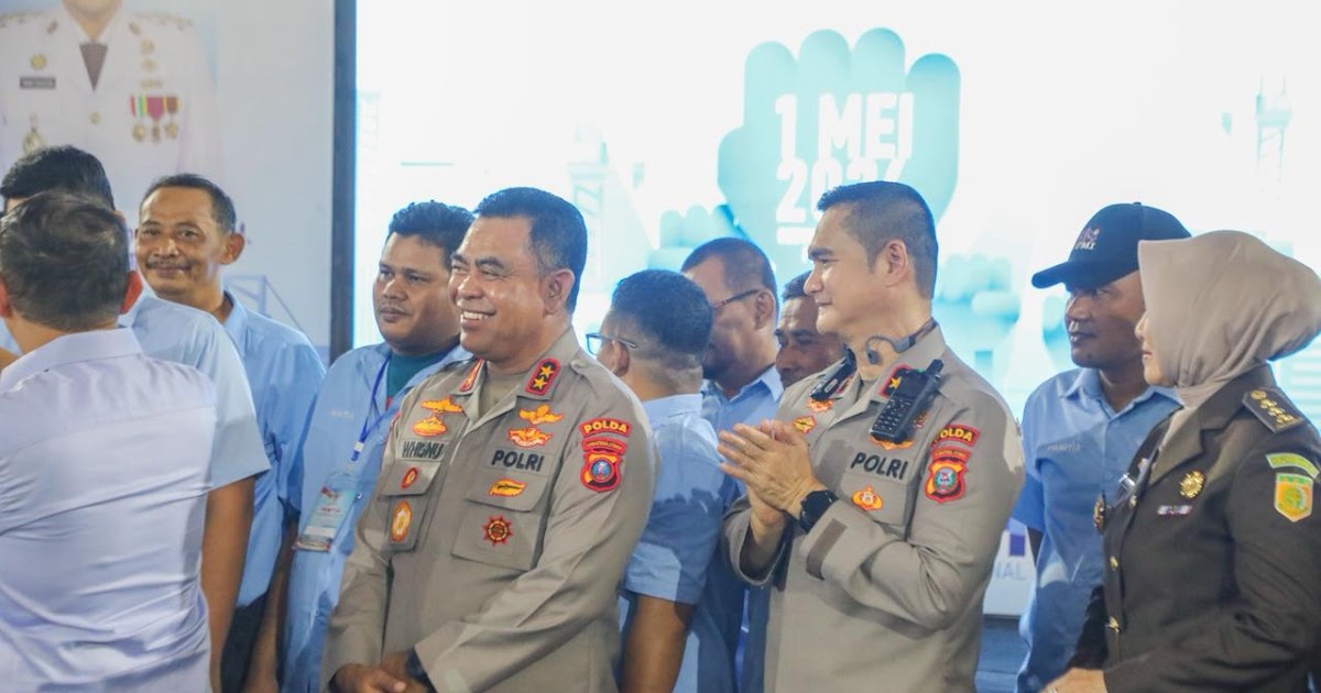 Kapolda Sumut Puji Kedewasaan Buruh, May Day 2026 Berlangsung Kondusif