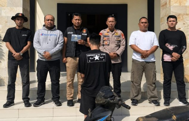 Polsek Kota Agung Tangkap Residivis Curat Usai Bebas dari Rutan