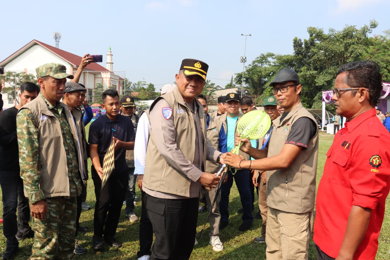 Kapolresta Tangerang Pimpin Pengamanan Olahraga Buruh di Stadion Mini Cikupa